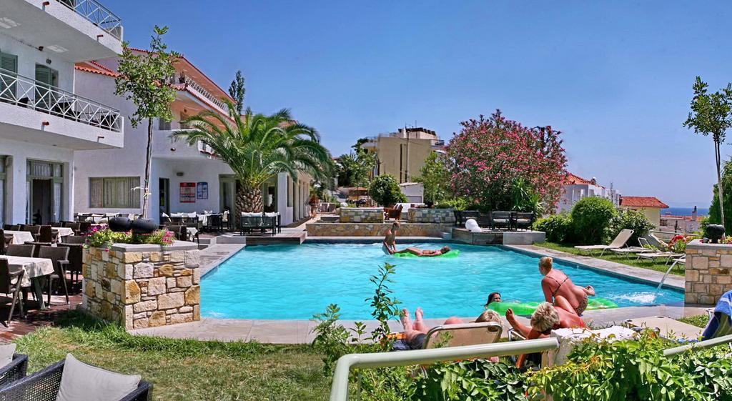 Sandy Bay Hotel Plomari Eksteriør billede