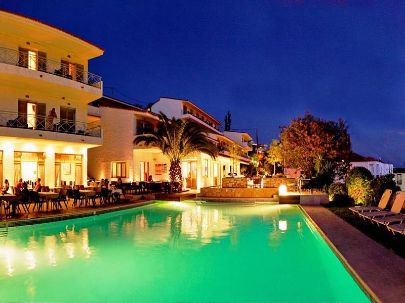 Sandy Bay Hotel Plomari Eksteriør billede