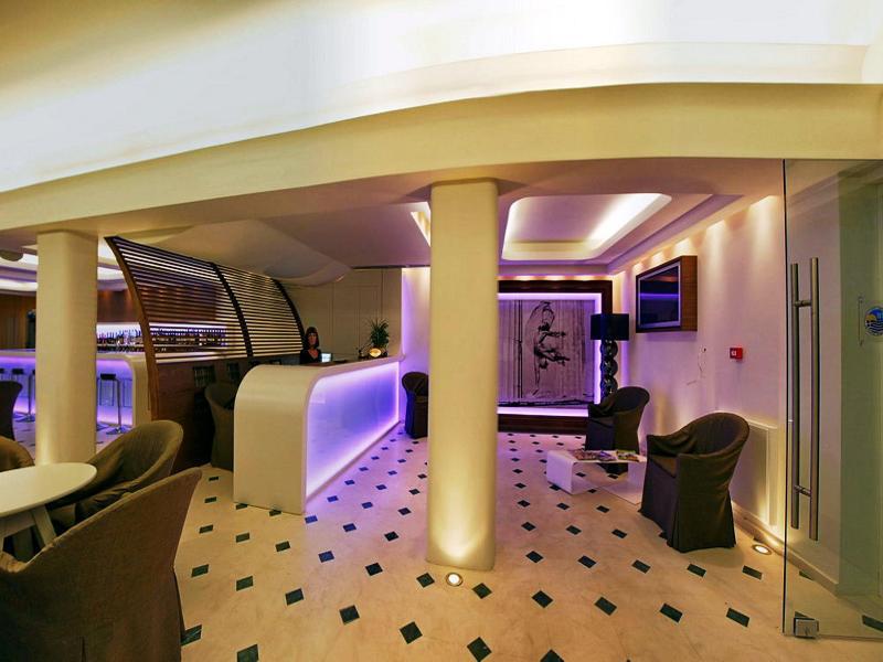 Sandy Bay Hotel Plomari Eksteriør billede