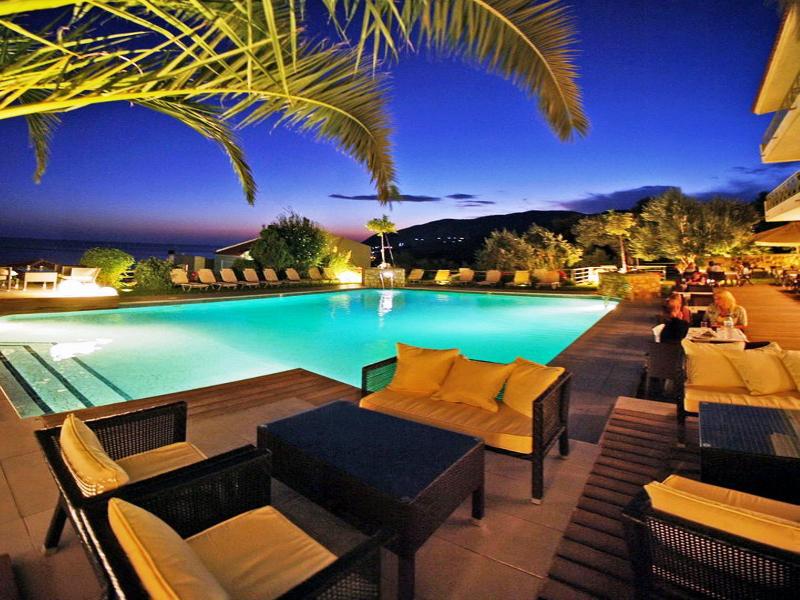 Sandy Bay Hotel Plomari Eksteriør billede