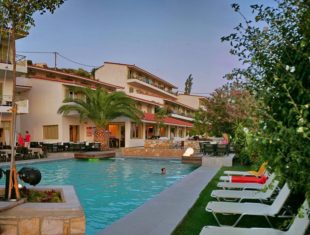 Sandy Bay Hotel Plomari Eksteriør billede