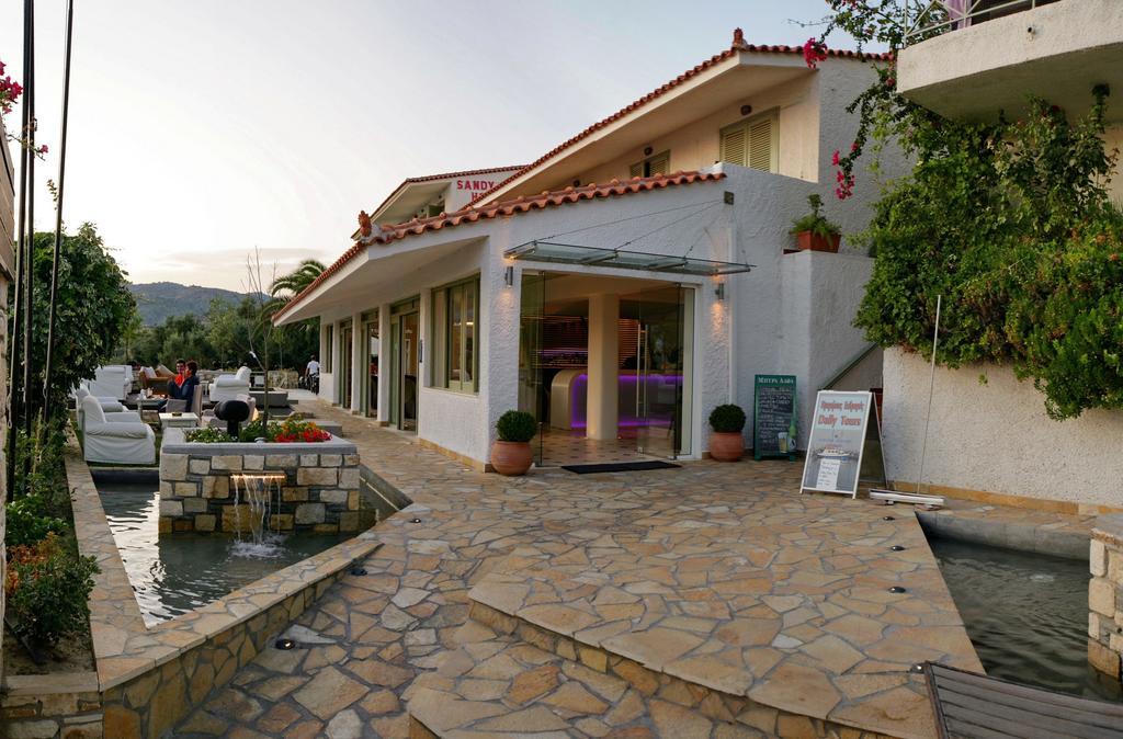 Sandy Bay Hotel Plomari Eksteriør billede