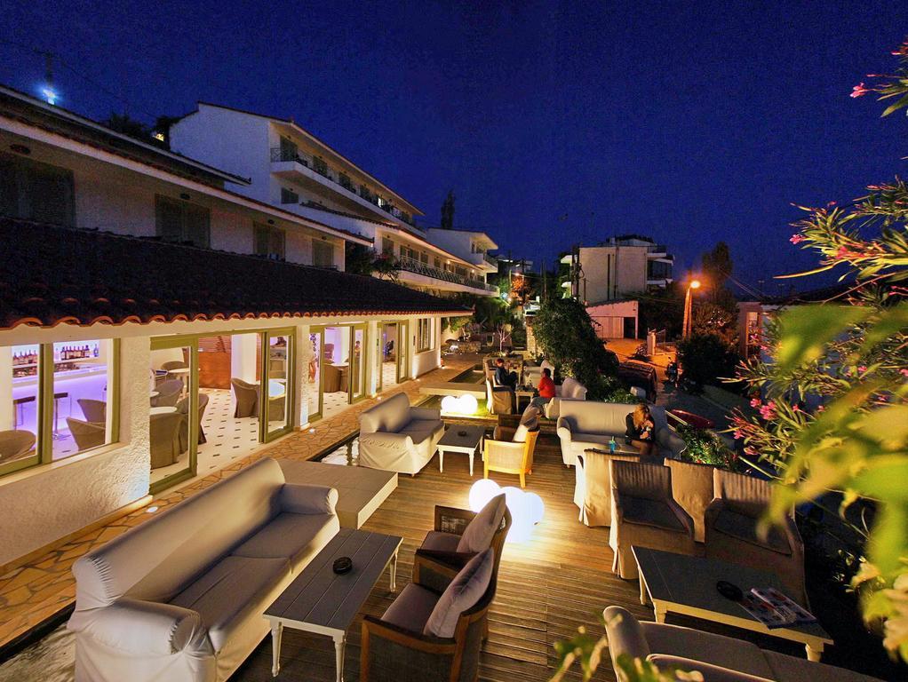 Sandy Bay Hotel Plomari Eksteriør billede